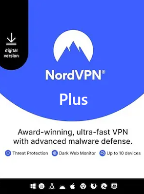 NordVPN Plus VPN - 1 Year